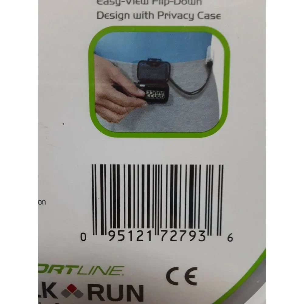 New Sportline Clip-n-Go Pedometer | Factory‎ Sealed I Free Shipping